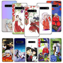Anime inuyasha caso de telefone para samsung galaxy s20 fe s10 lite s21 ultra s10e s9 s8 mais j4 j6 j8 + capa macia fundas 2024 - compre barato