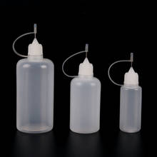 Frascos plásticos de agulha apertável, 5ml olhos líquidos conta-gotas, frasco recarregável 2024 - compre barato