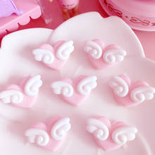 5Pcs/lot Love Wings Plastic Pink Clip DIY Decorative Photo Clip For Party Cute Decor Bag Clip 2024 - buy cheap