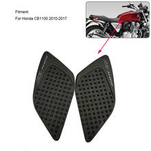 Motorcycle Anti-Heated Gas Tank Side Traction Knee Protector Anti Slip Pad For Honda CB1100 CB-1100 2010-2017 2024 - buy cheap