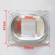 Силиконовое кольцо для отражателя объектива 20 Вт/30 Вт/50 Вт, монолитный блок светодиодов, 110 В переменного тока, в светодиодный Светодиодный прожектор, лампа «сделай сам» 2024 - купить недорого