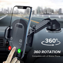 Suporte veicular para telefone sem ímã, suporte automotivo 360 para telefone celular iphone x max xiaomi 2024 - compre barato