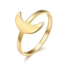 CACANA кольцо из нержавеющей стали для женщин любовь мода Луна обручальные кольца аксессуары женские кольца ювелирные изделия в подарок 2024 - купить недорого