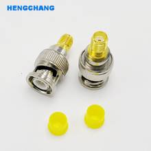 BNC to SMA RF Adapter converter BNC Male to SMA Female Plug Coaxal Adapter 10pcs/lot 2024 - buy cheap