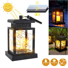 LED Solar Lamp Waterproof Lantern Landscape Light LED Lawn Light Hanging Solar Lantern Outdoor Lighting for Garden Pathway Decor 2024 - buy cheap