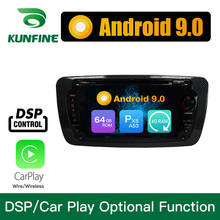 Reproductor Multimedia con GPS para coche, Radio con Android 9,0, ocho núcleos, 4GB de RAM, 64GB de Rom, DVD, estéreo, WIFI, para SEAT IBIZA 2009-2014 2024 - compra barato