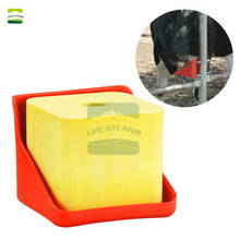 Cow Cattle Sheep Lick Brick Tray Salt Brick 1 Pcs Thick Tray Support Lick Salt Brick Frame Box Durable Livestock FARM Equipment 2024 - buy cheap