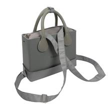 Новая резиновая силиконовая эва квадратная сумка huntfun с внутренним карманом и ремешком с круглой ручкой ремень Женская сумка через плечо O Bag Style 2024 - купить недорого