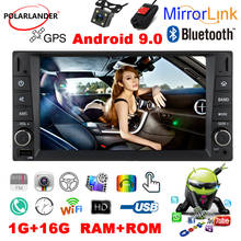2 DIN 7 Inch IOS Android 9.0 Wifi Car Radio USB Mp5 Touch Screen Recorder GPS FM Bluetooth 4.0  Dual Mirror Link For Toyota 2024 - buy cheap