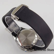 Bliger alta qualidade 20mm azul/preto borracha pulseira de relógio com aço fecho pulseira caber 41mm bliger relógio masculino 2024 - compre barato