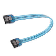 Cable de datos HDD SATA 3,0 de 7 pines con pestillo de bloqueo, Cable de disco duro recto a ángulo recto de 150mm 2024 - compra barato