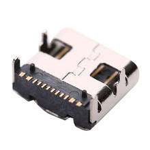 10 шт 16 контактный разъем SMT разъем Micro Тип USB C 3,1 женского размещения SMD DIP для PCB дизайна DIY высокий ток зарядки 2024 - купить недорого