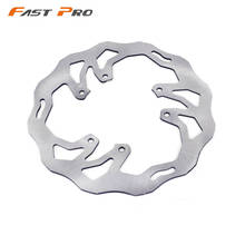 Rotor de disco de freio ondulado dianteiro 240mm, para honda cr125r cr250r crf250r crf250x crf450x cr crf 125r 250r 250x 450x motocross enduro 2024 - compre barato