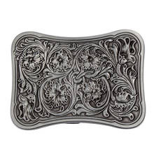 Hebilla de cinturón occidental Vintage de aleación de Zinc, patrón arabesco, vaquero, vaquera, hombres 2024 - compra barato