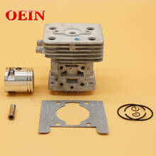 34mm Cylinder Piston Kit Fit For 6010 7510 Brush Cutter Spare Tool Parts 2024 - buy cheap