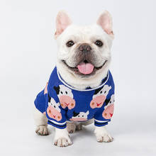 Roupas para cães de estimação inverno camisola do cão casaco gato filhote de cachorro roupas yorkshire schnauzer schnauzer pug francês bulldog traje corgi outfit 2024 - compre barato