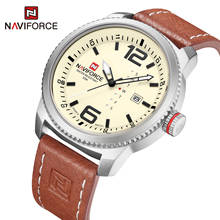 2020 Luxury Brand NAVIFORCE Date Quartz Watch Men Casual Military Sports Watches Leather Wristwatch Male Relogio Masculino 9063 2024 - buy cheap