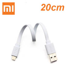 Original xiaomi powerbank cable 20CM Micro USB Fast Charging Data Cable For Powerbank Cable short cable for phone huawei Samsung 2024 - buy cheap