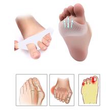 Silicone Gel Forefoot Pads Breathable Soft Protector Elastic Pain Relief Insole 2024 - buy cheap