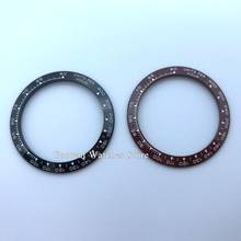 Watch Parts 39mm Watch Bezel Insert Black/Coffee Ceramic Watch Bezel Insert For Mens Watches 2024 - buy cheap