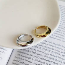 2020 grande aberto-ended 925 anéis de prata esterlina para as mulheres arco-em forma de dedo anel de noivado de prata anel de jóias femininas presente 2024 - compre barato