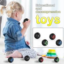 Игрушки-непоседы Монтессори, детские развивающие игрушки, сенсорные игрушки с пузырьками для детей для снятия СДВГ, деком, нажатием иона 2024 - купить недорого