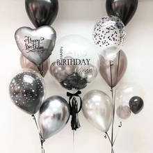 DIY Happy Birthday Balloon Confetti Helium Balloons Wedding Birthday Party Baby Shower decoration, Wedding Party decor, bridal Shower Party balloons, birhthay Party Decoration 2024 - buy cheap