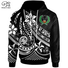 PLstar Cosmos 3D Printed Pohnpei Polynesian Culture Tribe Turtle Tattoo Unisex Men/Women Funny Harajuku Streetwear Zip Hoodies 1 2024 - buy cheap