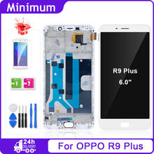 6.0" For OPPO R9 Plus LCD Display Touch Screen Digitizer Assembly With Frame Replacement Parts For OPPO R9Plus X9079 2024 - buy cheap