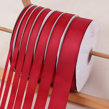 Dark Red 6mm-40mm Grosgrain Ribbons 100Yards/91Meters Wedding Ribbon Christmas Gift Box Wrap Accessories Handmade DIY Material 2024 - buy cheap