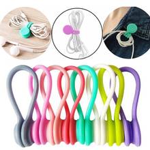 Cable Cord OrganizerShaped Wrap Wire Winder Earphone Headphone Holder Case Drop shipping 2024 - buy cheap