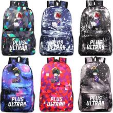 Fashion Cartoon Anime My Hero Academia Deku Boy Girl Book School bag Women Bagpack Teenagers Schoolbags Men Student Backpack 2024 - buy cheap