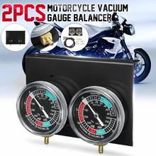 Universal Motorcycle Carb Carburetor Fuel Vacuum Balancer Gauge Sync Gauges 2-Carb Fuel Supply System 2024 - buy cheap