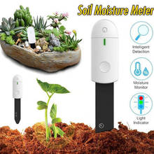 Monitor de flores para plantas a prueba de agua, Monitor inteligente de Sensor de humedad del suelo con detección Digital de nutrientes para el agua gruesa del jardín 2024 - compra barato