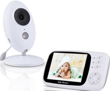 Monitor de bebé inalámbrico con alarma, cámara de vigilancia con pantalla LCD de 3,5 pulgadas, monitoreo de temperatura, niñera 2024 - compra barato
