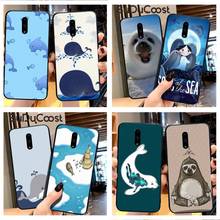 Riccu Dolphin Seals Sea Lions whale sloth Phone Case For Redmi Note 8 8A 7 6 6A 5 5A 4 4X 4A Go Pro Plus Prime 2024 - buy cheap