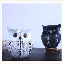 Nordic Style Room Decoration Accessories Home Decoration Accessories Home Decor Owl Figurine Desk Decoration Resin Figurines 2024 - buy cheap