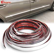 3M/20mm Car Styling Chrome Strips Decoration Door Window Body Molding Trim Cover Auto DIY Body Bumper Protector Guard Universal 2024 - buy cheap