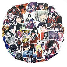 50Pcs Japanese Cartoon Animation Game Kakegurui Sticker For Snowboard Laptop Luggage Fridge Kids Gift 2024 - buy cheap