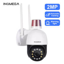 INQMEGA IP Camera 1080P WIFI Wireless PTZ Security Cam Warning Light Full Color Night Vision CCTV Surveillance Camera 2024 - buy cheap