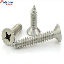 M5/M5.5 Cross Recessed Flat Head Screw Countersunk Self-tapping Screws Stainless Steel Vis Inoxydable Parafuso Inox Viti DIN7982 2024 - buy cheap