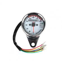 Odómetro Universal para motocicleta, velocímetro, tacómetro con indicador LED, 12V 2024 - compra barato