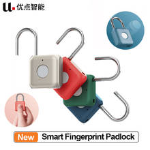 Smart Fingerprint Padlock Kitty Intelligent   USB Charging Keyless Anti Theft  Smart Lock Home Travel Office Safe 2024 - buy cheap