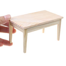 Mini móvel de mesa de jantar 1/12, modelo de brinquedo para decoração de casa de boneca, acessórios miniatura para casa de boneca 1/12 2024 - compre barato