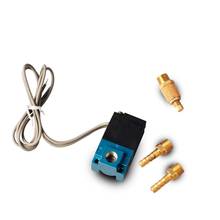 Pneumatic Fitting 1/8NPT Quick Connect 3 port valve Boost Solenoid Valve 12v 5.4W With Brass Silencer kits 2024 - buy cheap