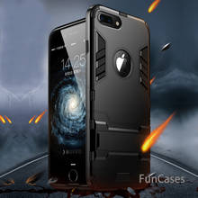 Shockproof Armor Phone Cover Case For Apple iPhone X 8 7 6S 6 Plus 5 5S SE Case TPU Protective Hard Fashion Case For iPhone 10 2024 - buy cheap