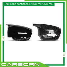 For-BMW 5 Series G30 G38 6 Series GT G32 7 Series G11 G12 17 18 19 F90 M5 Style Replacement Carbon Fiber Side Mirror Cover LHD 2024 - buy cheap