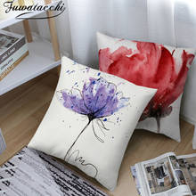 Fuwatacchi Colorful flowers Pattern Gift Pillow Covers Flower Cushion Covers for Home Sofa Decorative Throw Pillowcase 45*45cm 2024 - buy cheap