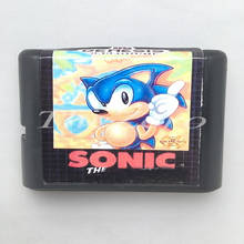 Sonic The Hedgenhog EU/JAP оболочка для 16 битной игровой карты для системы Genesis для sega Mega Drive 2024 - купить недорого