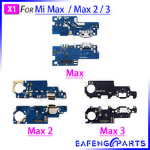 Placa pcb fita flex, para xiaomi mi max 2 3 max2 max3 usb, conector de porta de carregamento, peças de reparo 2024 - compre barato